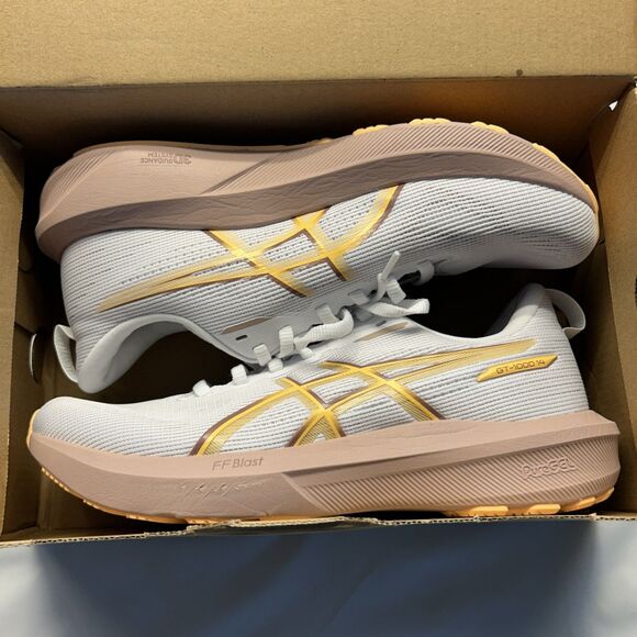 ASICS GT-1000 14 Running Shoes White/Rubble Red Women Size 9 With Box - Picture 11 of 13